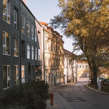 Ivis House In Old Town W Terrace Wilno