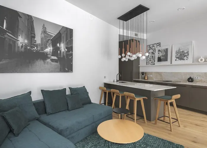 아파트 Ivis House - Spacious With Terrace, Old Town 빌뉴스